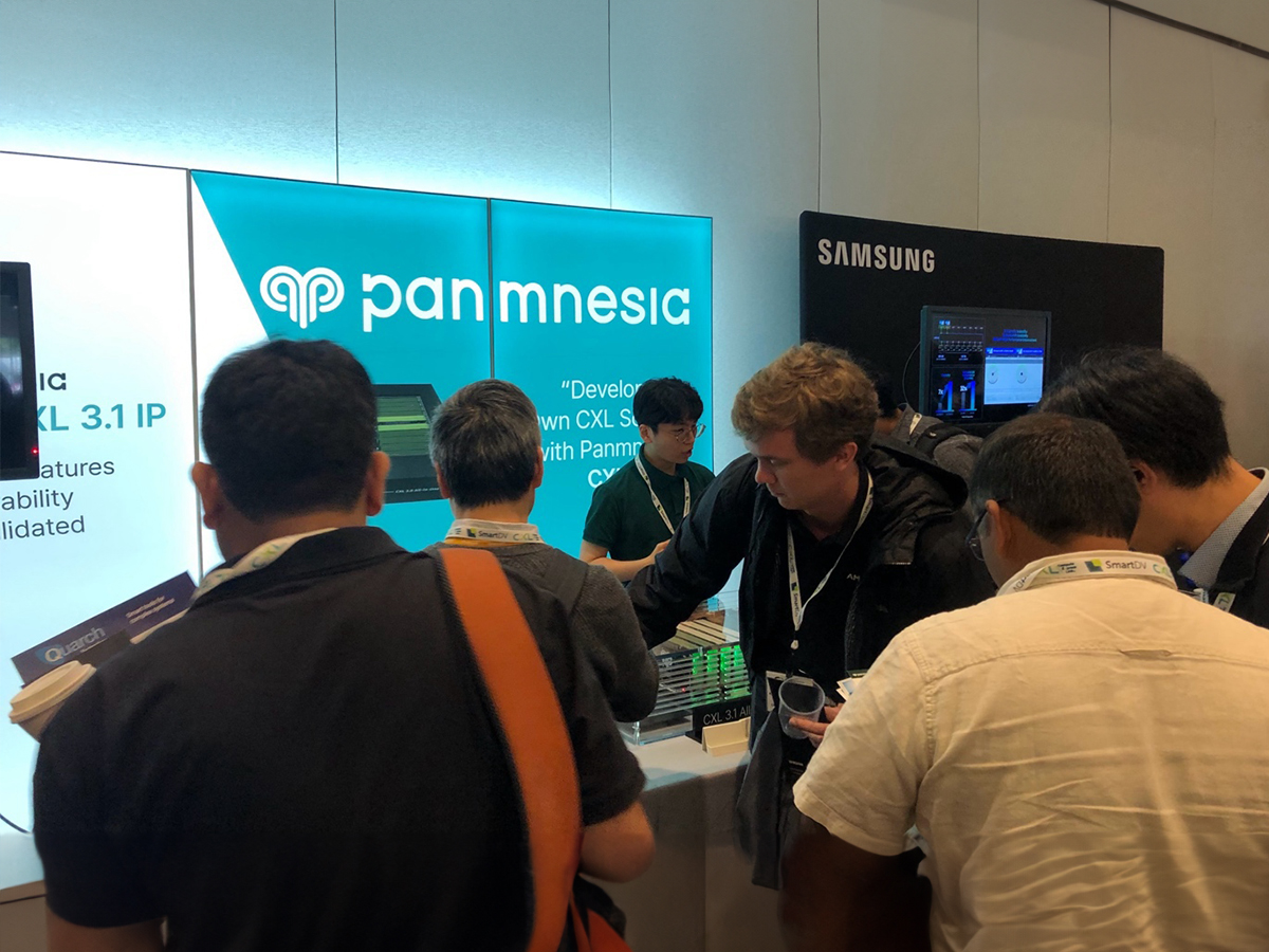 Panmnesia Demonstrated Interoperability of its CXL IP at The Inaugural CXL DevCon Exhibition
