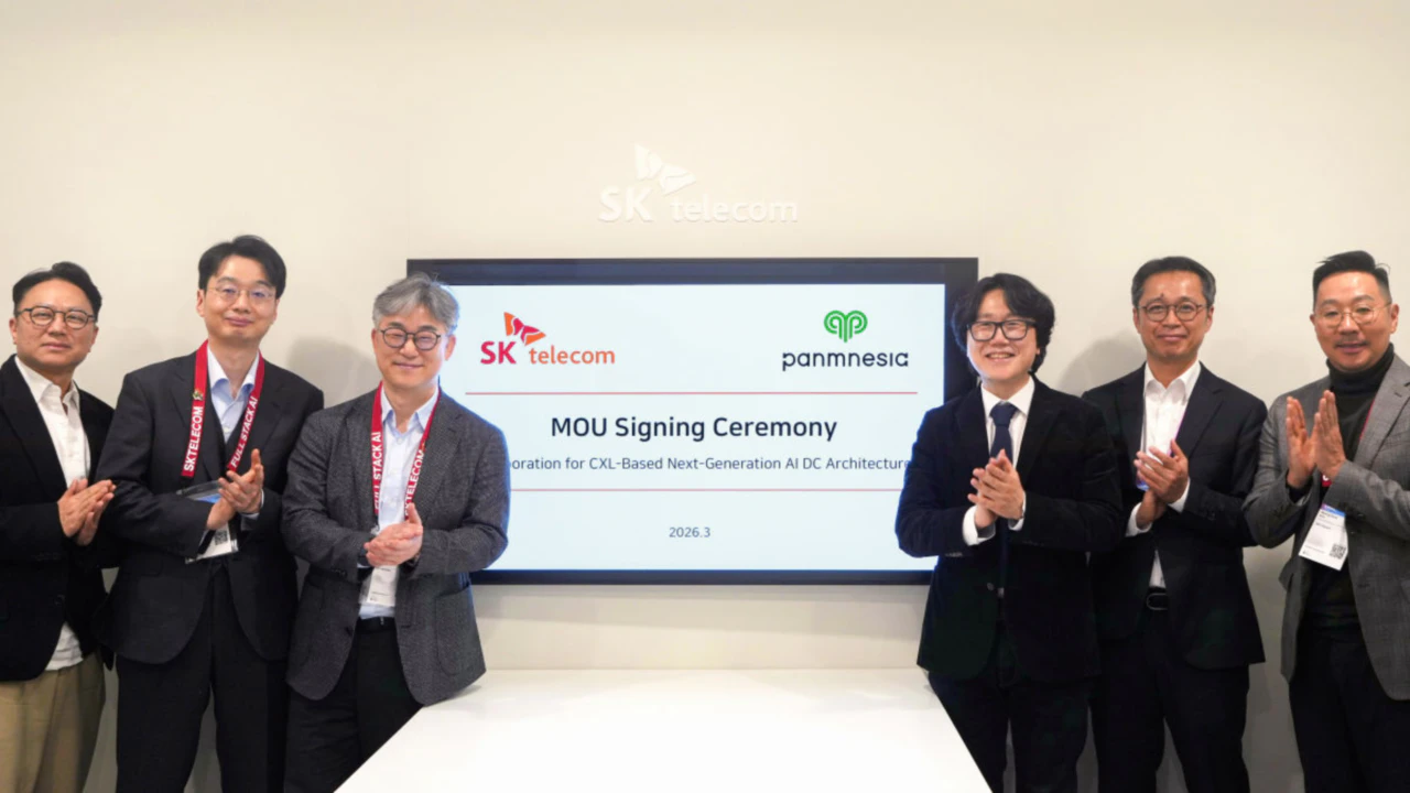 SKT x Panmnesia MOU Signing Ceremony